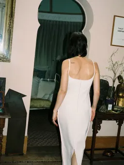 Paris Georgia Marlo Dress Cream With Bubblegum Pink Size 6 for rent on The Volte - image 5