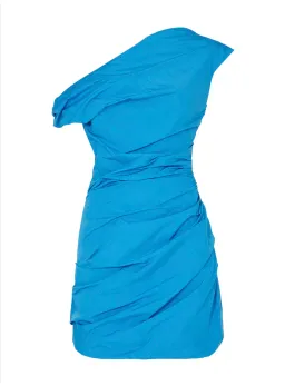 Paris Georgia Remmy Mini Dress in Turquoise Blue Size S/ Au 8 for rent on The Volte - image 3