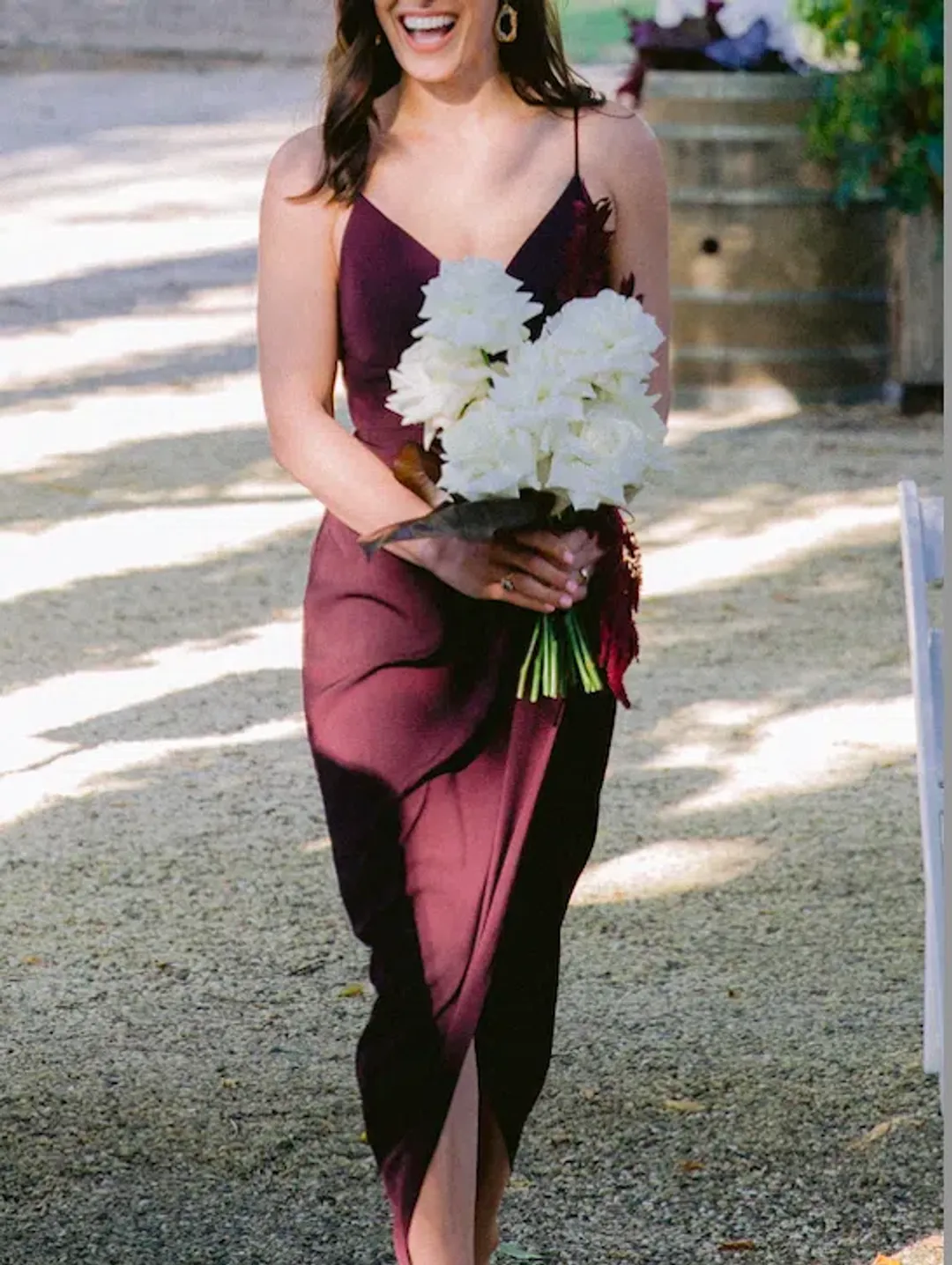 Shona Joy Core Cocktail Dress Aubergine Size 10 for rent on The Volte - main image