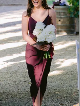 Shona Joy Core Cocktail Dress Aubergine Size 10 for rent on The Volte - image 3