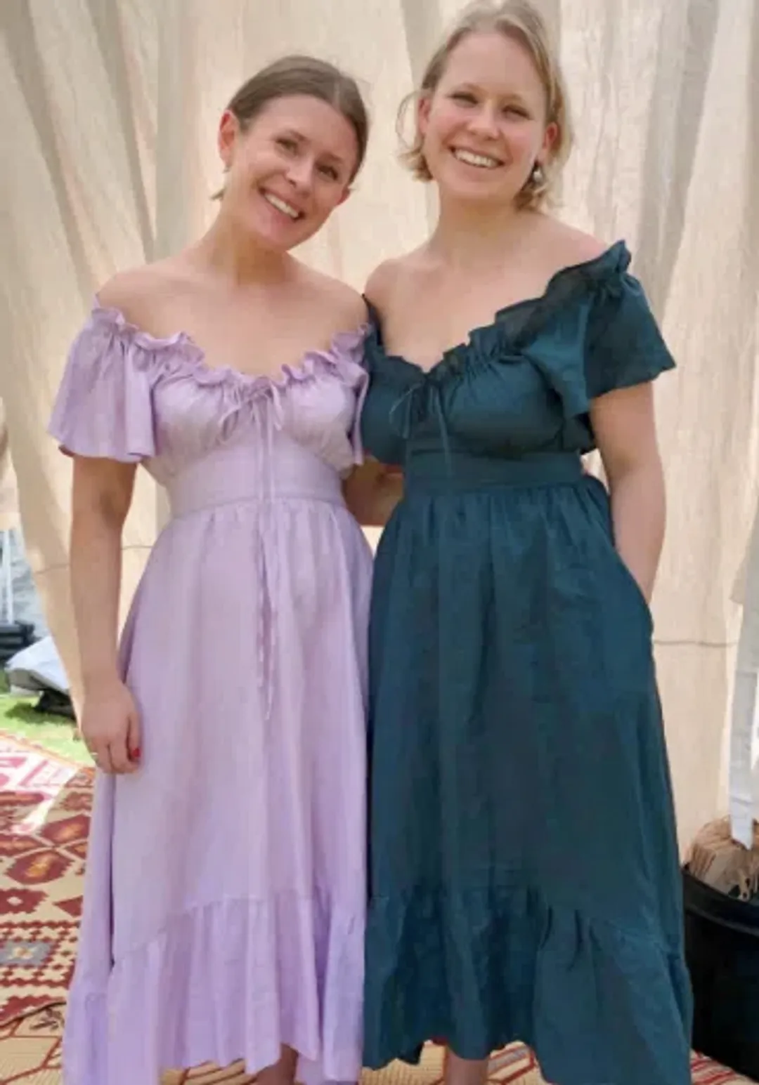 Aulieude Tiffany Dress in Lilac Size 14 for rent on The Volte - main image