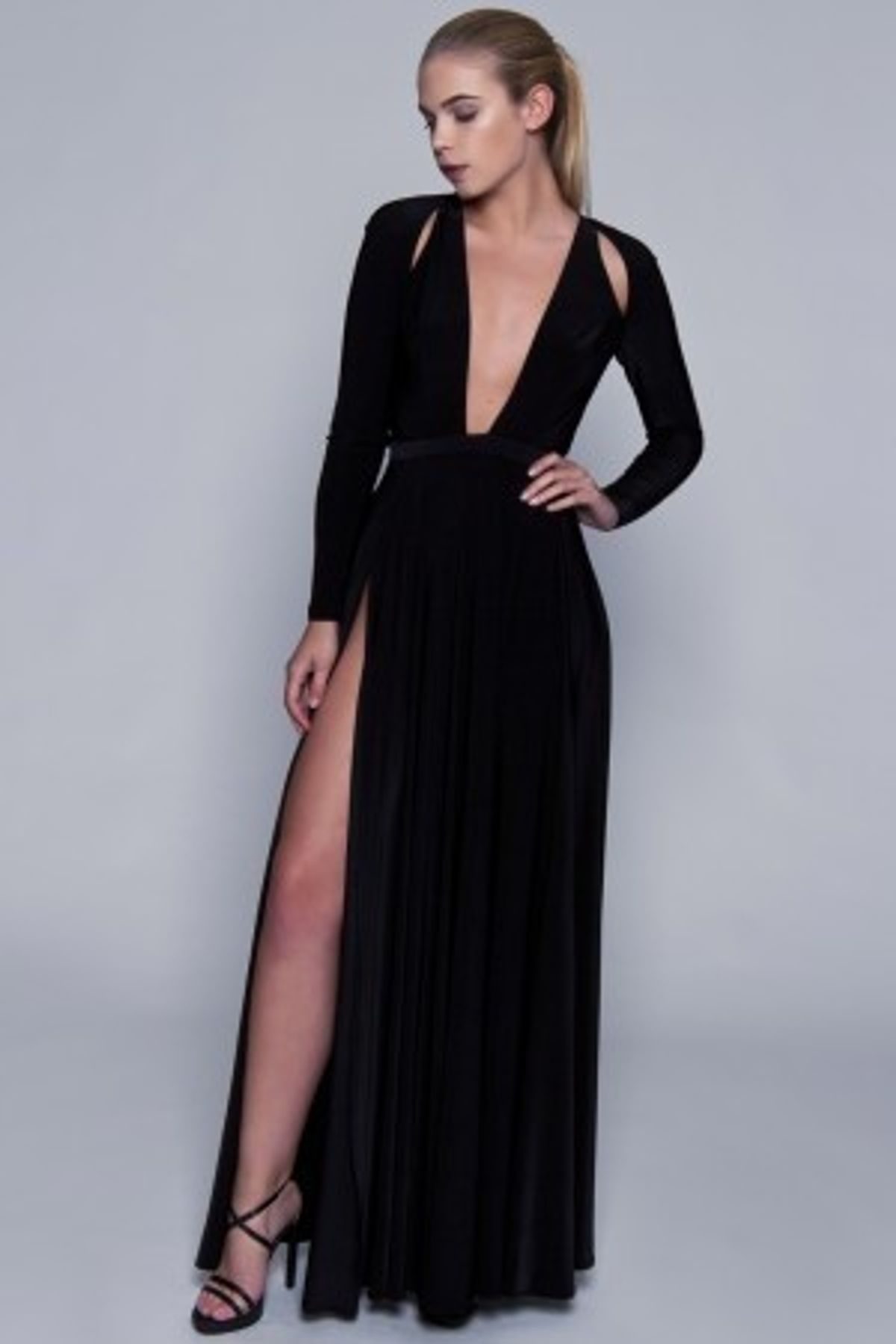 Envy black Abyss by Abby gown - Image 1