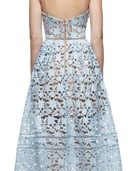 SELF-PORTRAIT blue Azaelea Dress size 10 for rent on The Volte - image 2