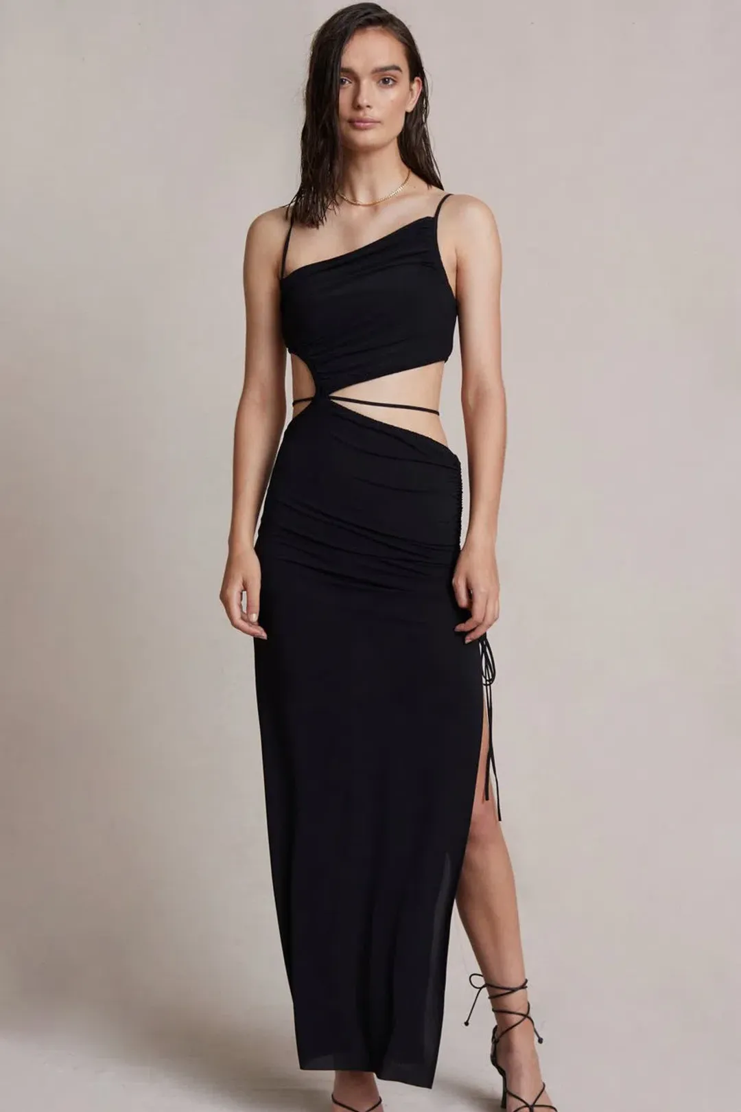 Bec and Bridge Dilkon Maxi Dress Black Size 12 for rent on The Volte - main image