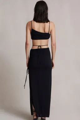 Bec and Bridge Dilkon Maxi Dress Black Size 12 for rent on The Volte - image 3