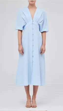 The Fifth Riley Midi Dress in Sky Blue Size 10 for rent on The Volte - image 1