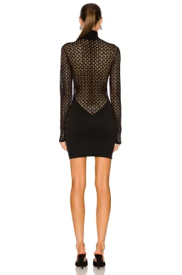 Dion Lee Seamless Tube Mini Dress Black Size 8 for rent on The Volte - image 3