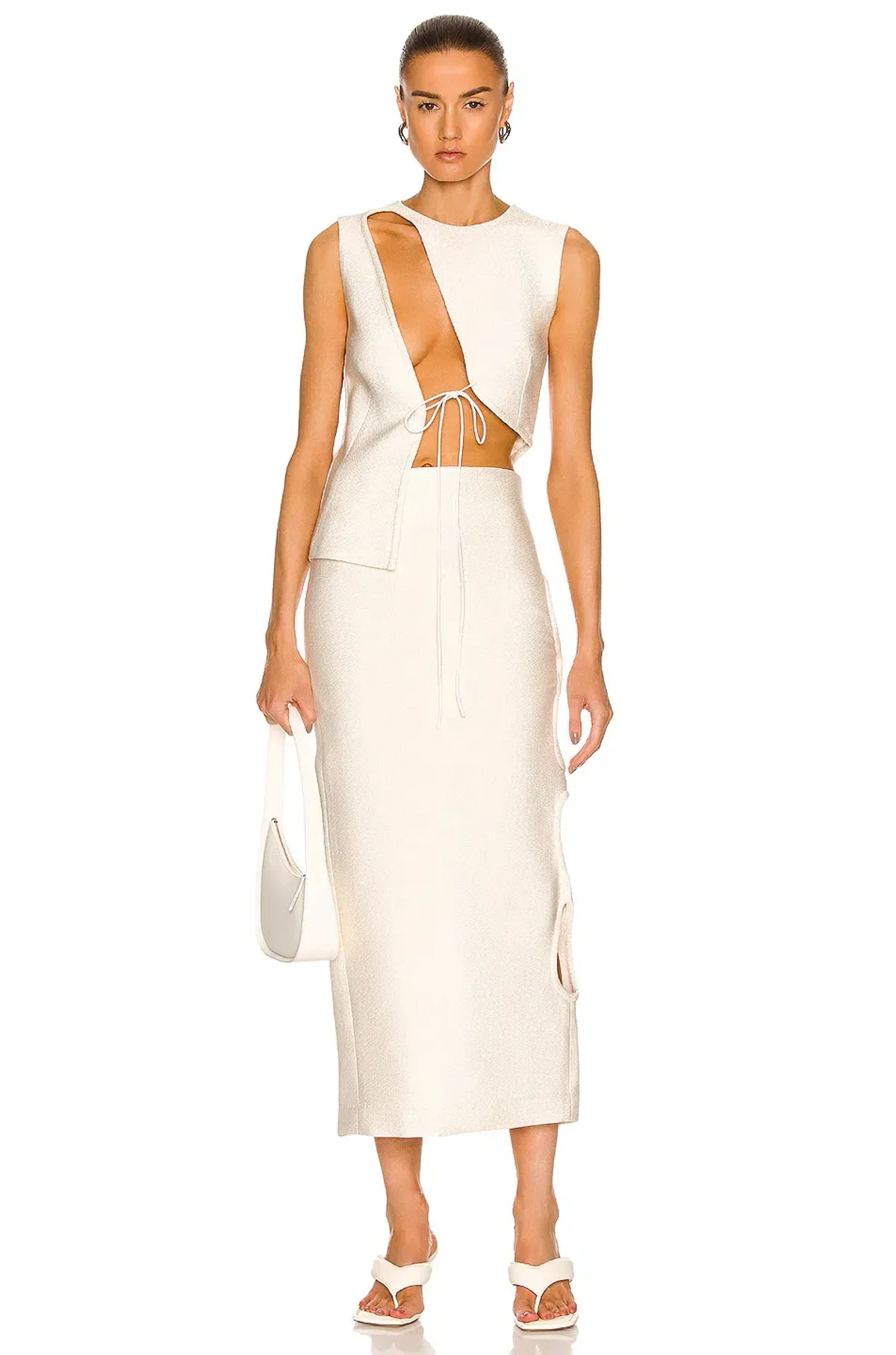 Christopher Esber Broken Infinity Top Natural Size 6 - Image 1