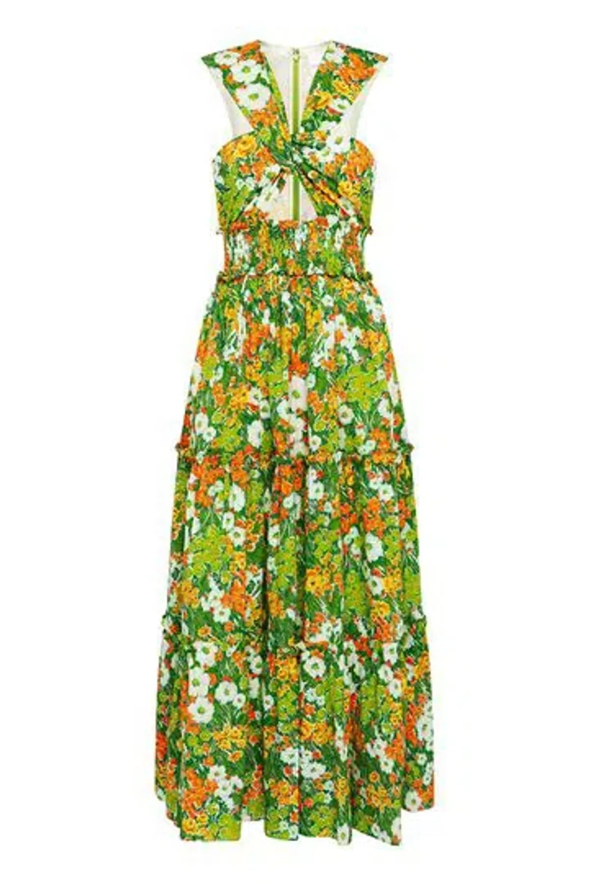 Alice Mccall California Sun Midi Dress Green Size 8 - Image 3