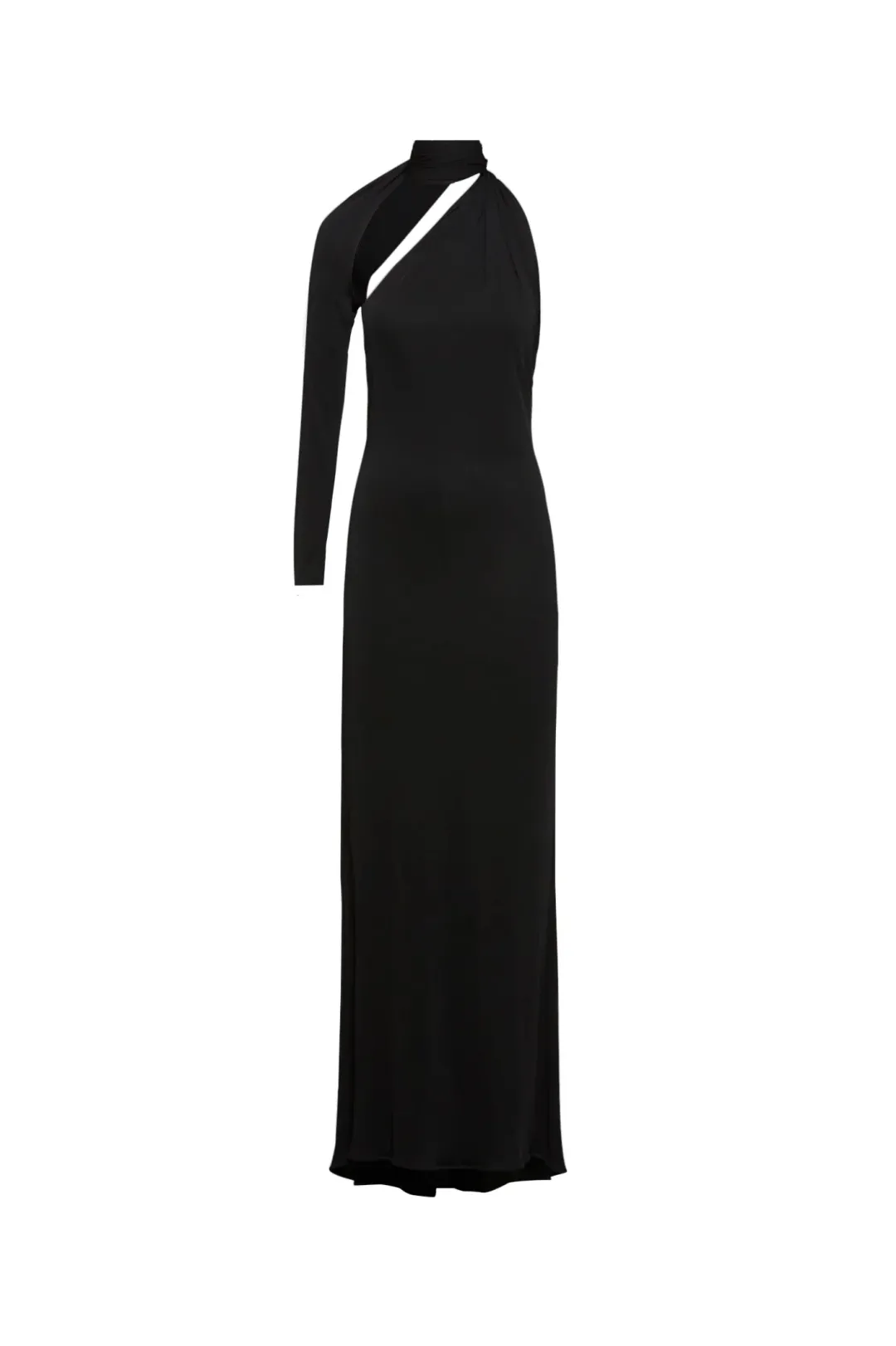 Scanlan Theodore Italian Knit Gown Black Size 6 for rent on The Volte - main image
