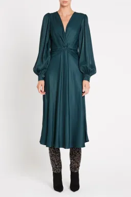 Sass & Bide A Perfect Dream Dress Green Size 6 for rent on The Volte - image 1