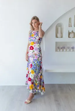 Rachel Gilbert Nya Gown Multi Size 1 / AU 8 for rent on The Volte - image 1