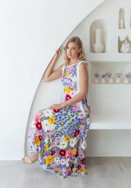 Rachel Gilbert Nya Gown Multi Size 1 / AU 8 for rent on The Volte - image 9