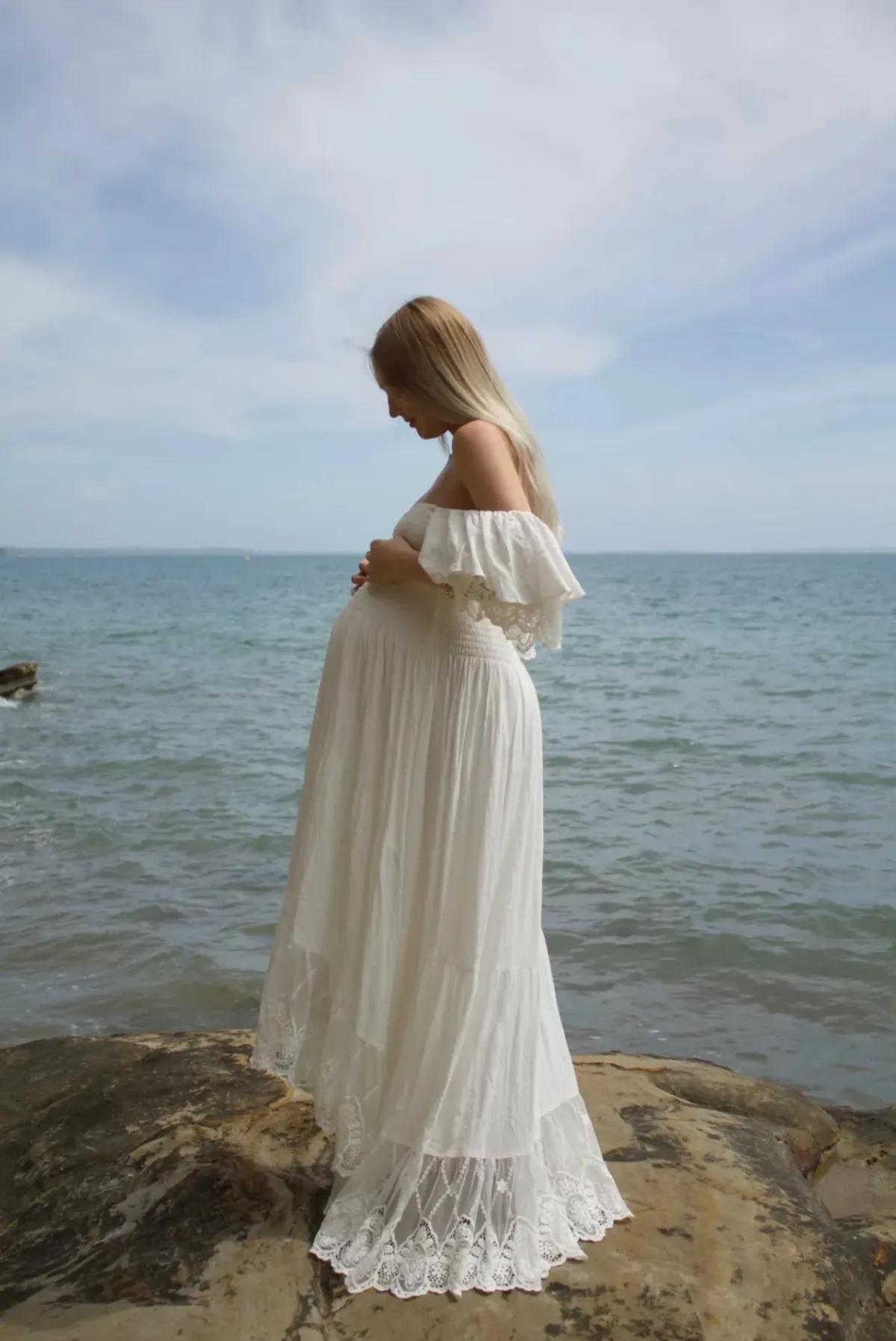 Coven & Co Folklore Gown Natural White Size M - Image 5