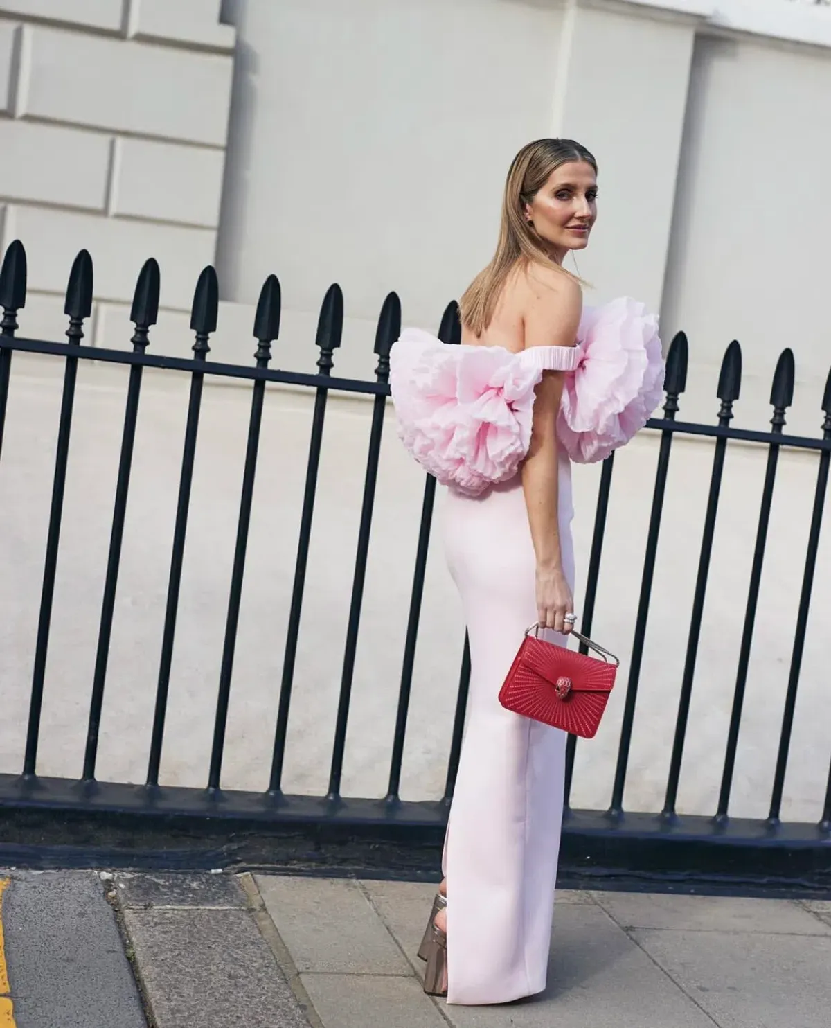 Rachel Gilbert Angelo Gown Pink Size AU 6 - Image 3