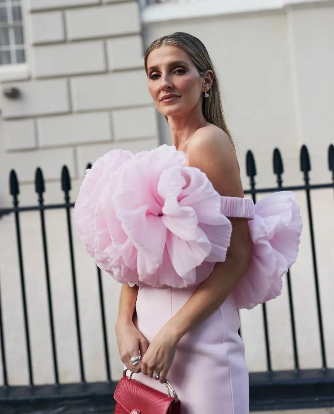 Rachel Gilbert Angelo Gown Pink Size AU 6 for rent on The Volte - main image