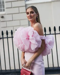 Rachel Gilbert Angelo Gown Pink Size AU 6 for rent on The Volte - image 2