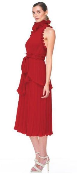 TALULAH JODI DRESS – RED size 8 for rent on The Volte - image 3