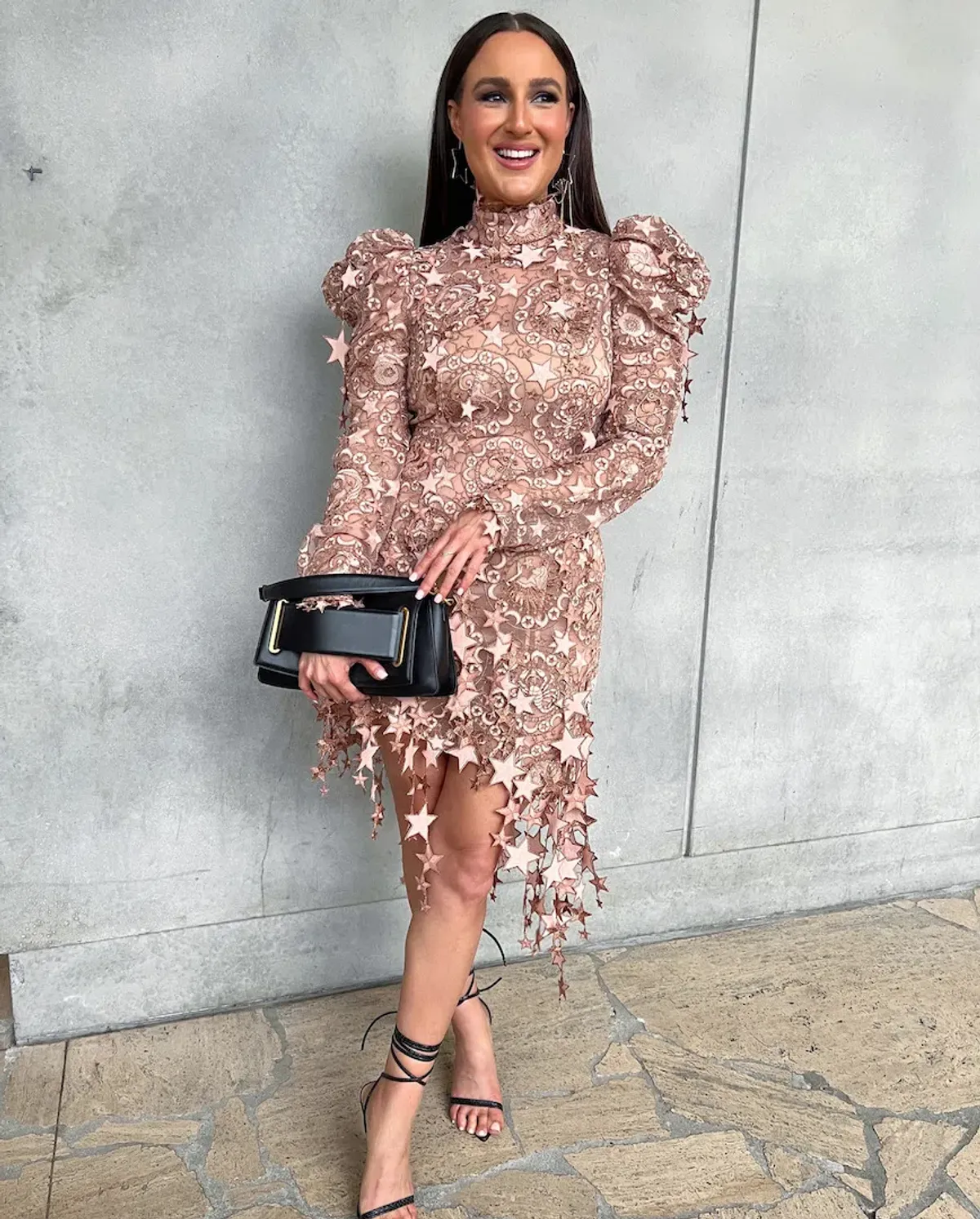 Zimmermann Celestial Zodiac Mini Dress Lipstick Size 1 / Au 10 - Image 2