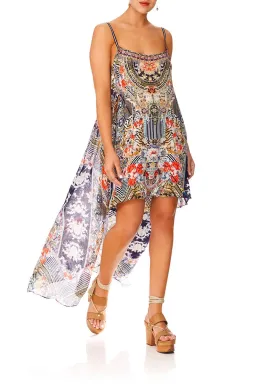 Camilla The Lonely Wild Mini Dress with Long Overlay Print Size 6 for rent on The Volte - image 2