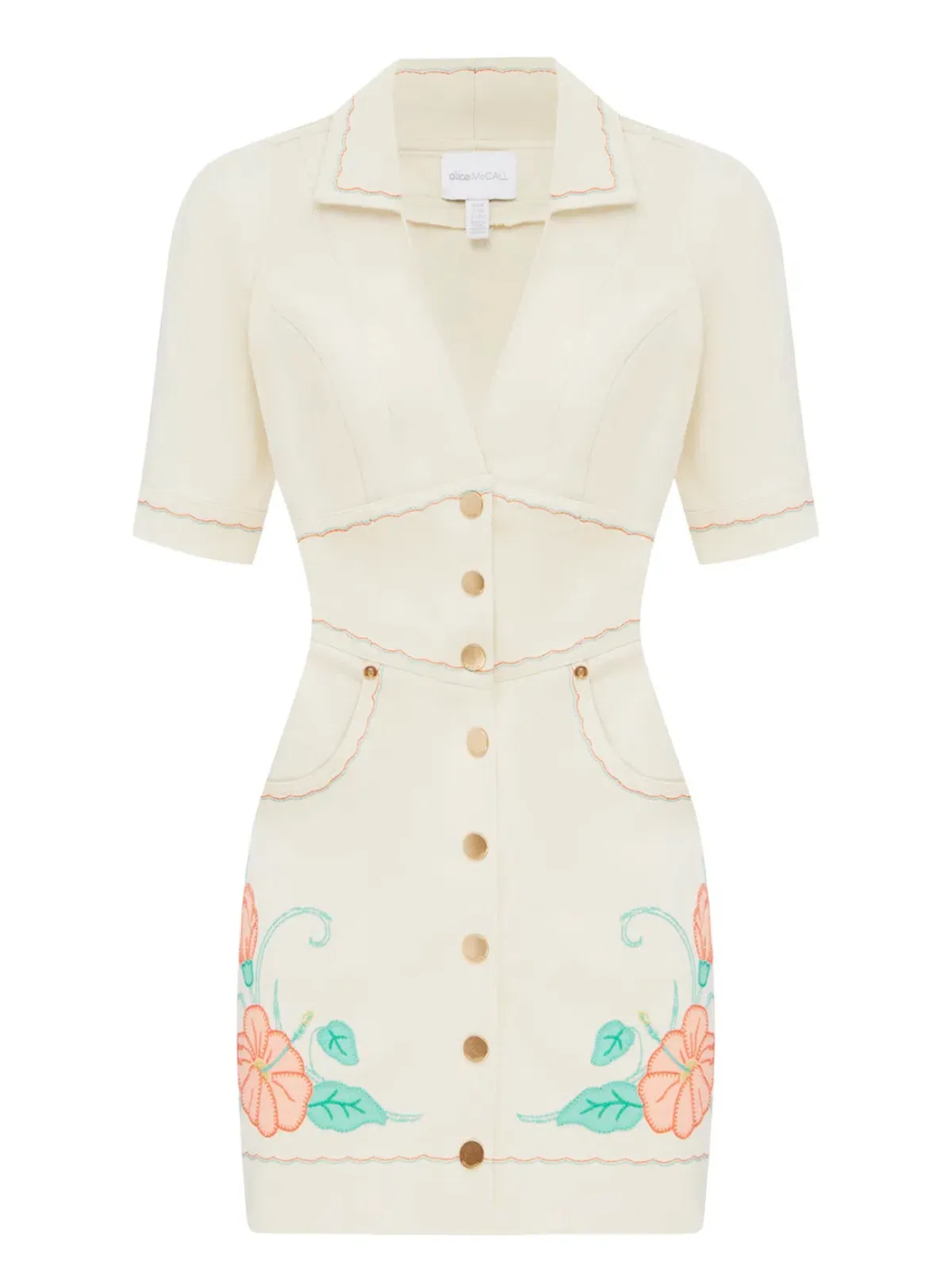 Alice McCall Tanika Mini Dress Canvas Size XS / Au 6 - Image 5