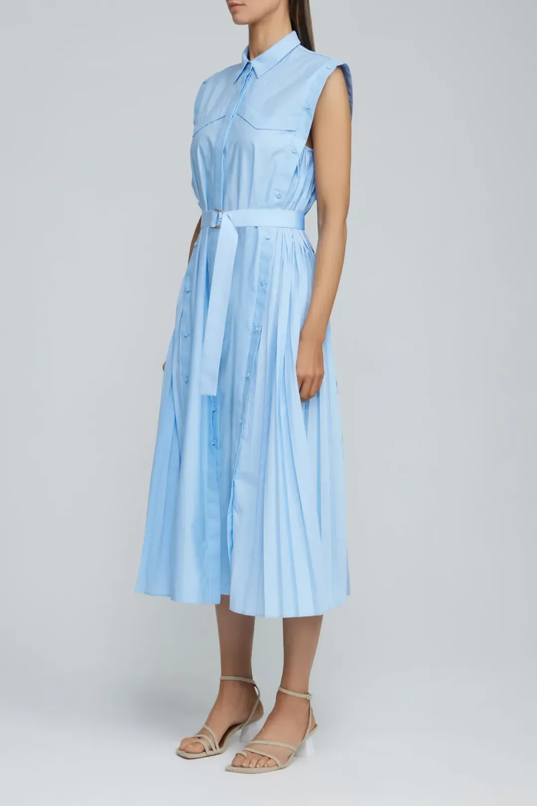 Acler Alcott Dress Blue Size 12 for rent on The Volte - main image