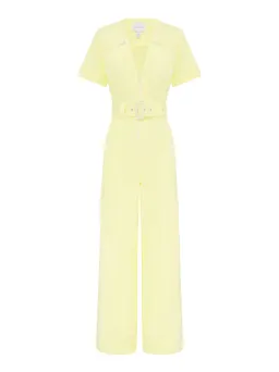 Alice McCall Daisy Dreams Jumpsuit in Citrus Yellow Size 8 for rent on The Volte - image 4