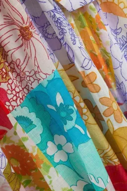 Zimmermann Bells Tie Front Long Dress Floral Size 1 / Au 10 for rent on The Volte - image 6