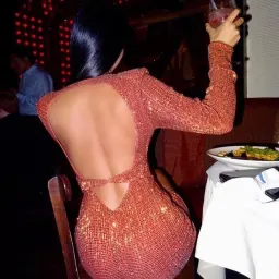 Abyss By Abby Virgo Mini Dress in Burnt Orange Size 8 for rent on The Volte - image 4