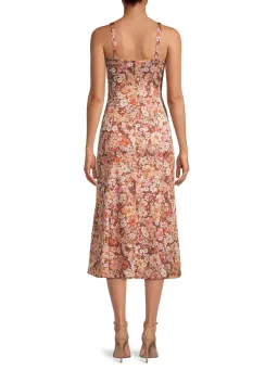 Hansen & Gretel Bisset Floral Midi Dress Print Size XS/ AU 6 for rent on The Volte - image 2