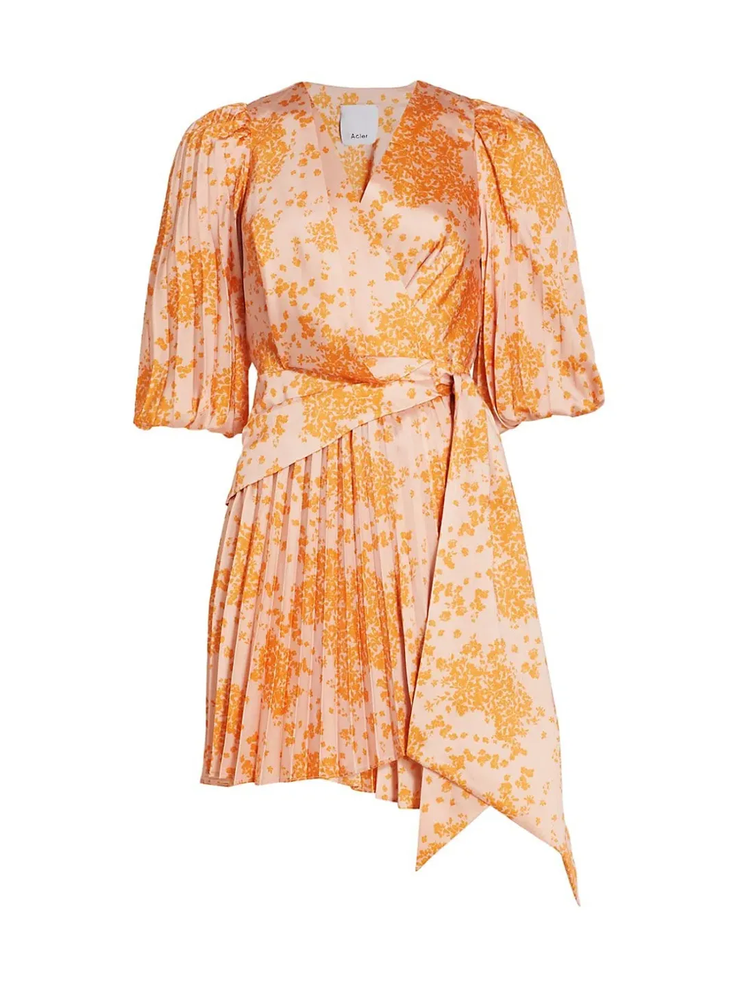 Acler Harlem Dress in Sherbet Ditsy Print Size 6 for rent on The Volte - main image