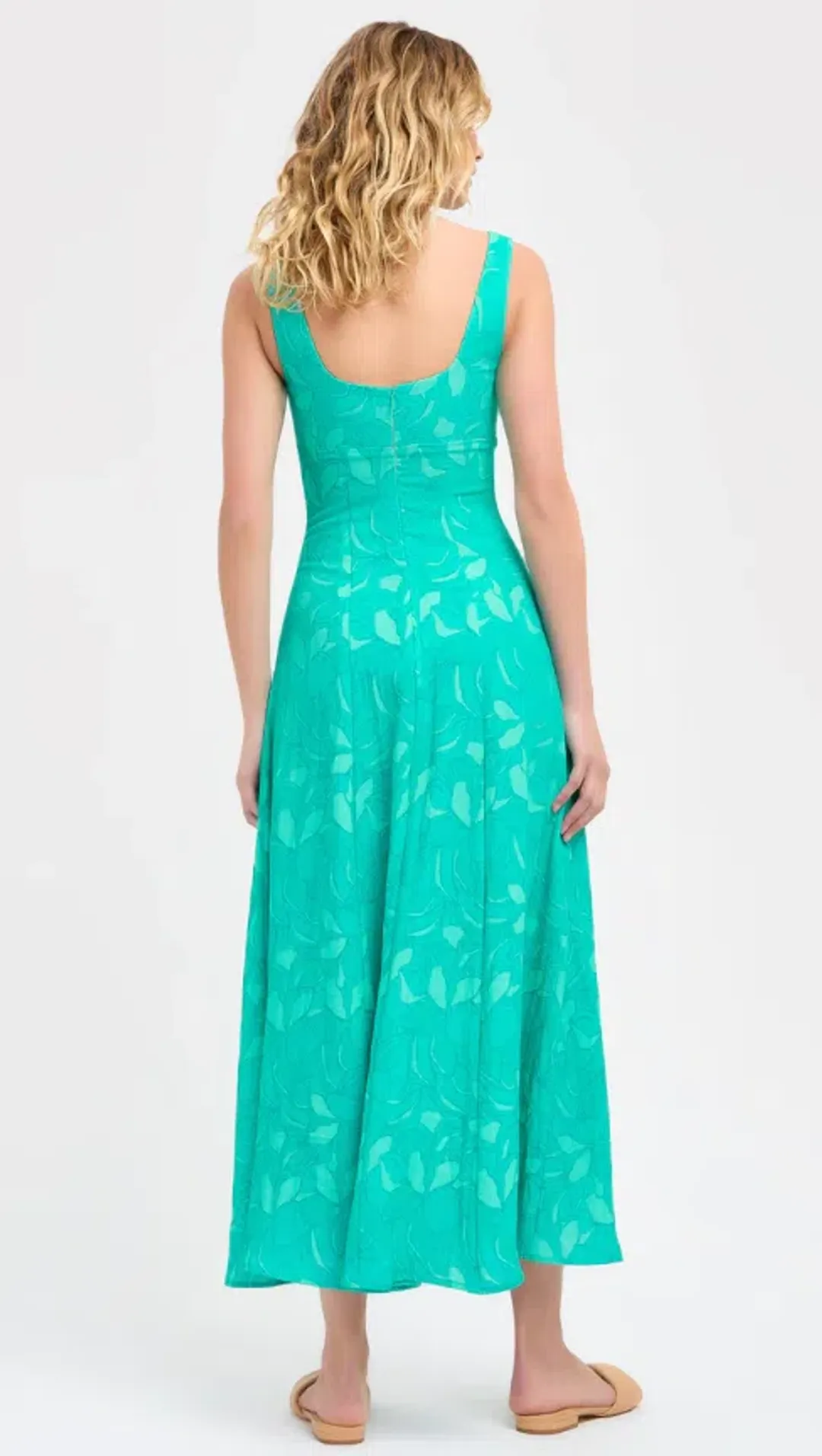 Kookai Annika Day Dress Aqua Size 14 for rent on The Volte - main image
