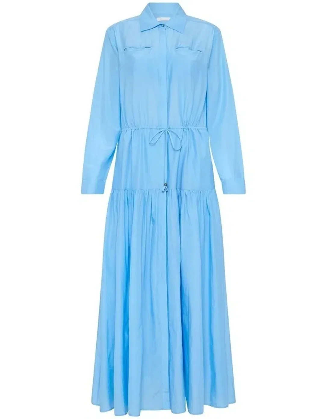 Sass & Bide The Weather Shirt Dress Sky Blue Size 14 for rent on The Volte - main image