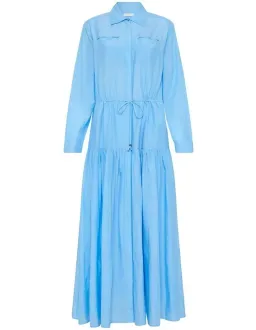 Sass & Bide The Weather Shirt Dress Sky Blue Size 14 for rent on The Volte - image 5