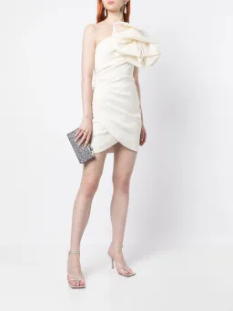 Rachel Gilbert Evana Mini Dress White Size 10 for rent on The Volte - image 1