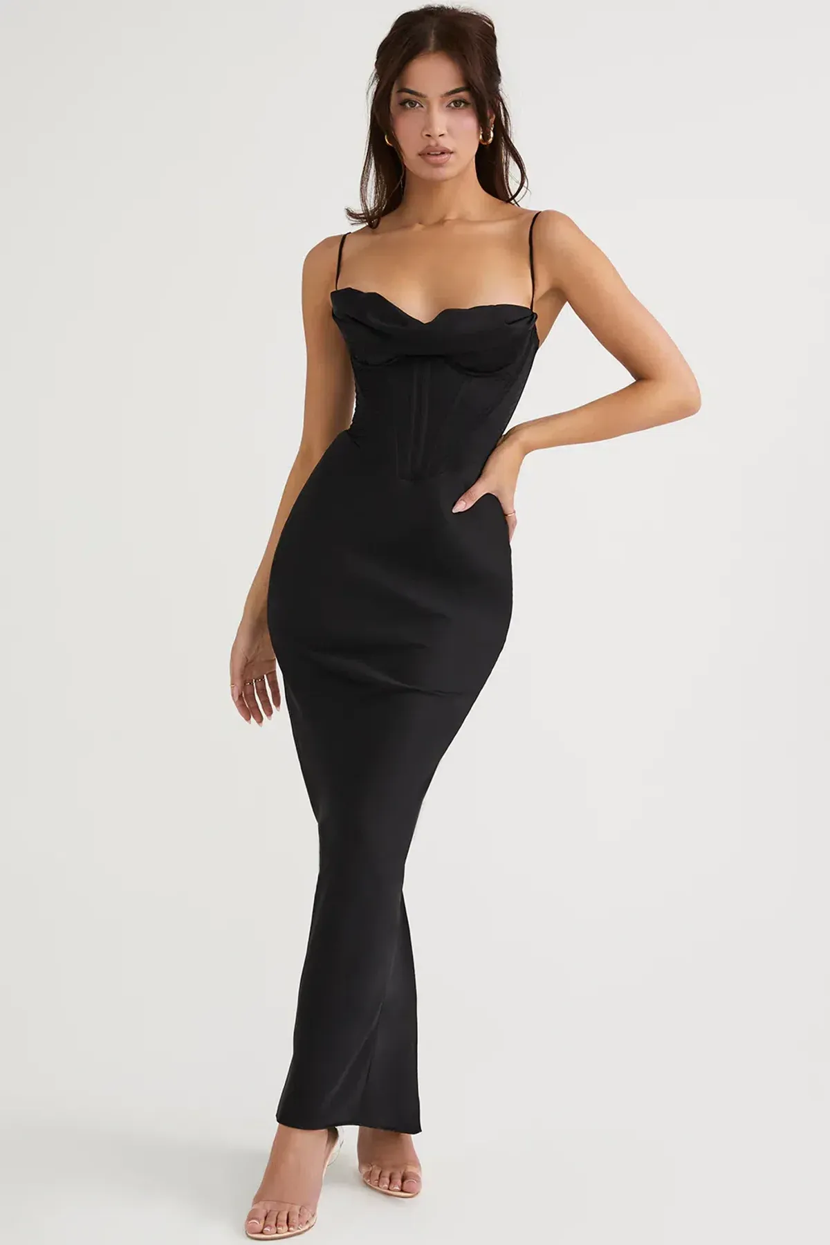House of CB Charmaine Maxi Dress in Black Size S / Au 8 - Image 1