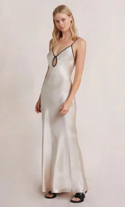 Bec & Bridge Kara Keyhole Maxi Dress Sand Size 10 for rent on The Volte - image 11
