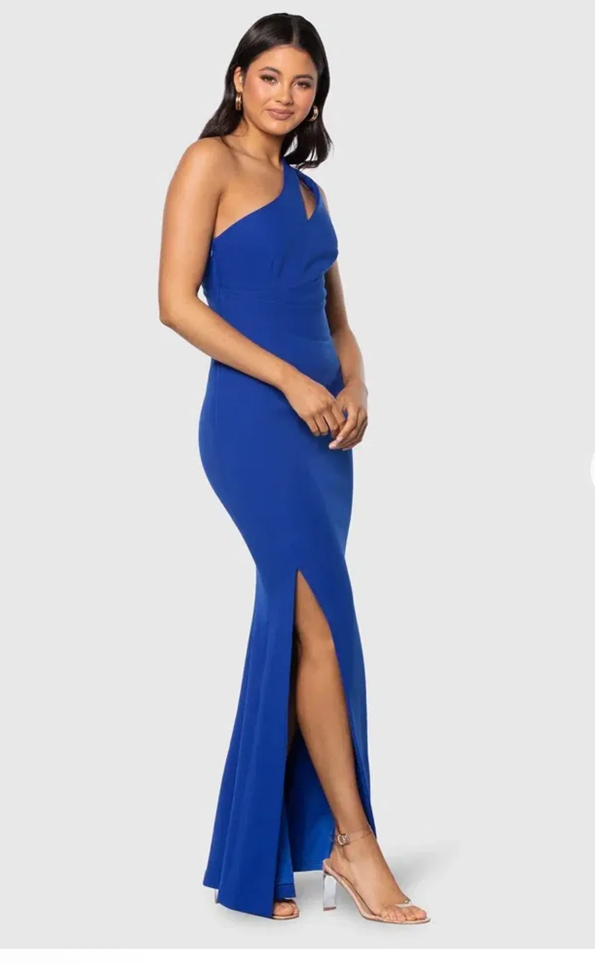 Pilgrim Jayleen Gown Cobalt Size 10 - Image 2