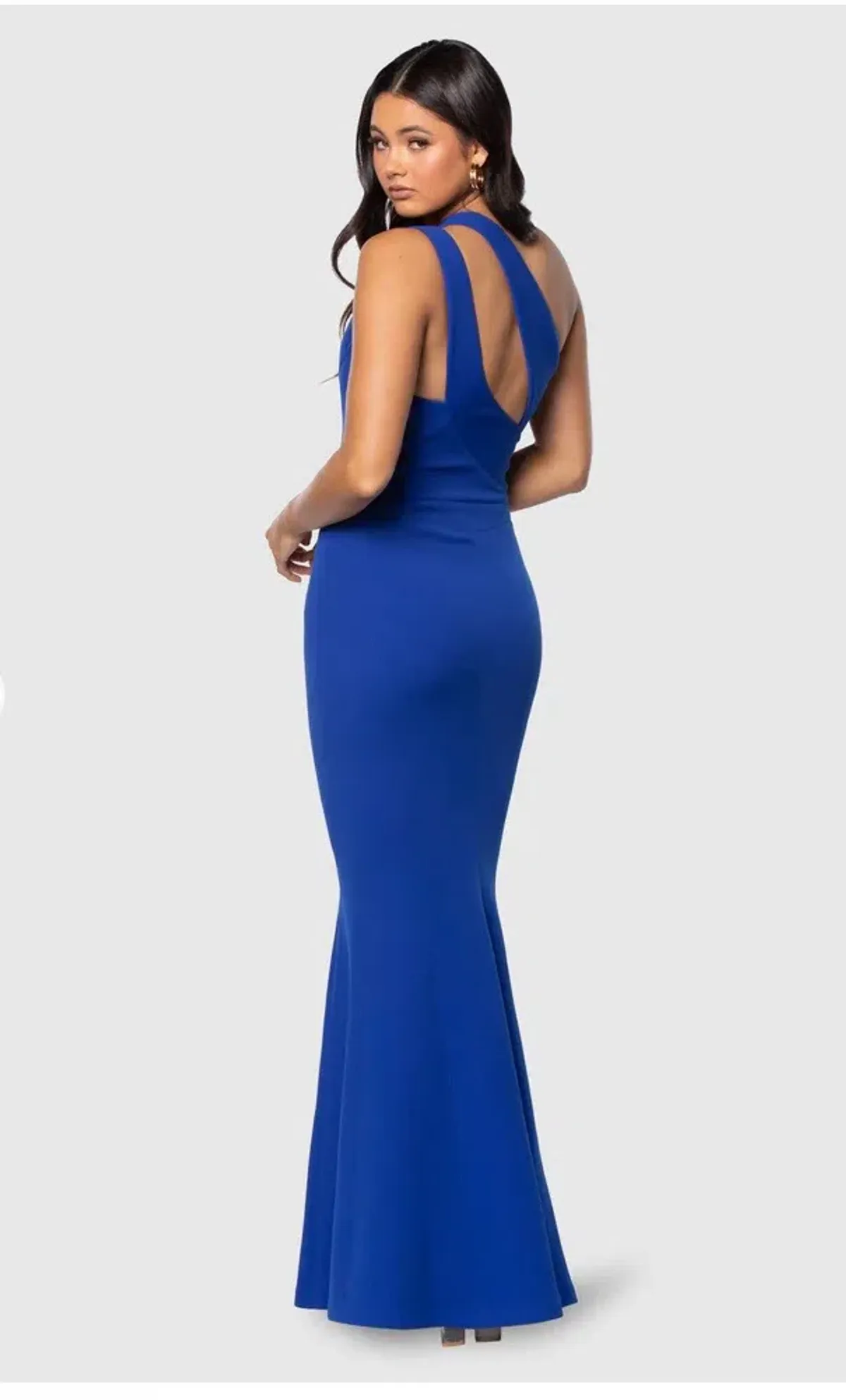 Pilgrim Jayleen Gown Cobalt Size 10 - Image 3