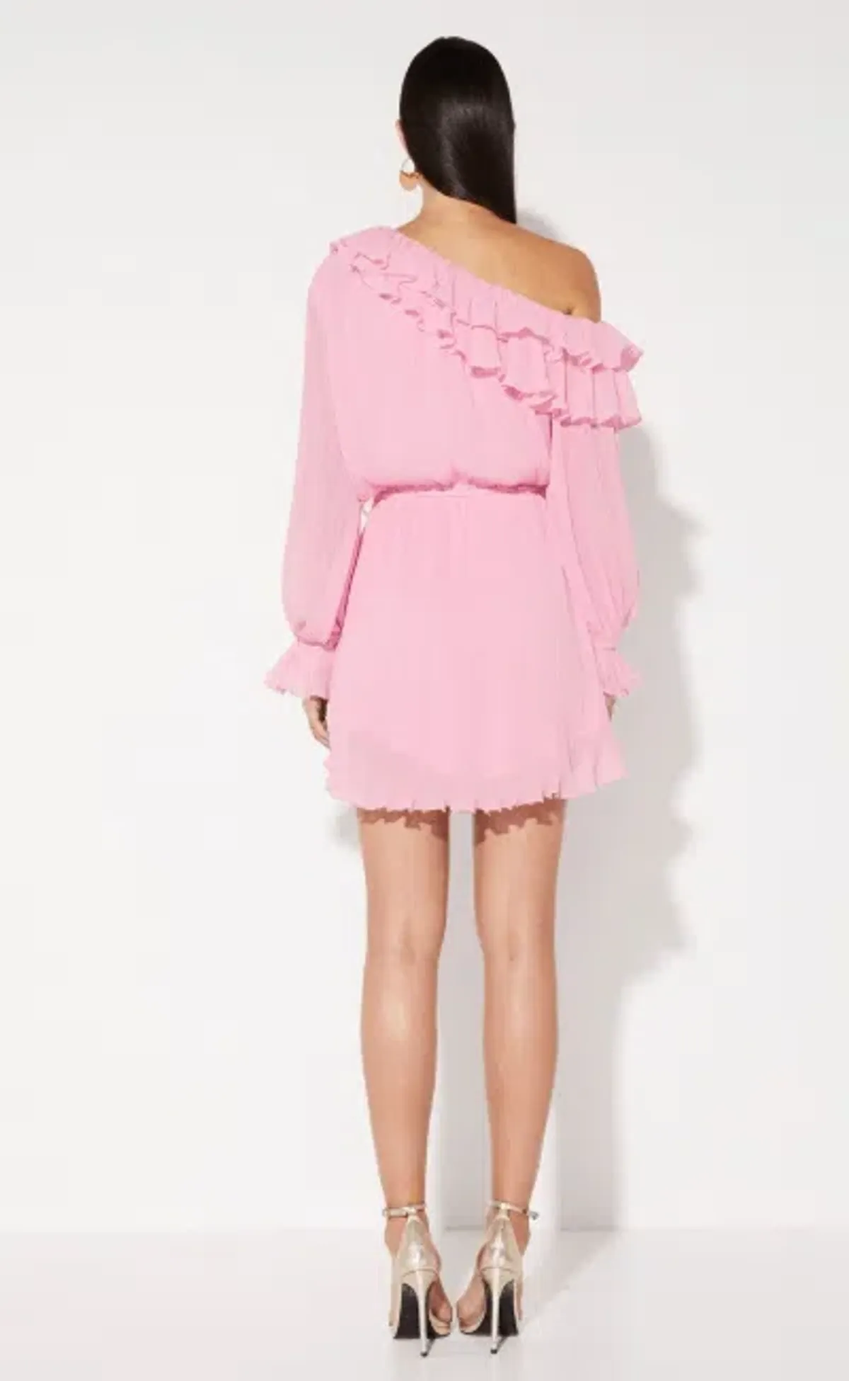 Mossman A Slice of Heaven Mini Dress Pink Size 8 - Image 3