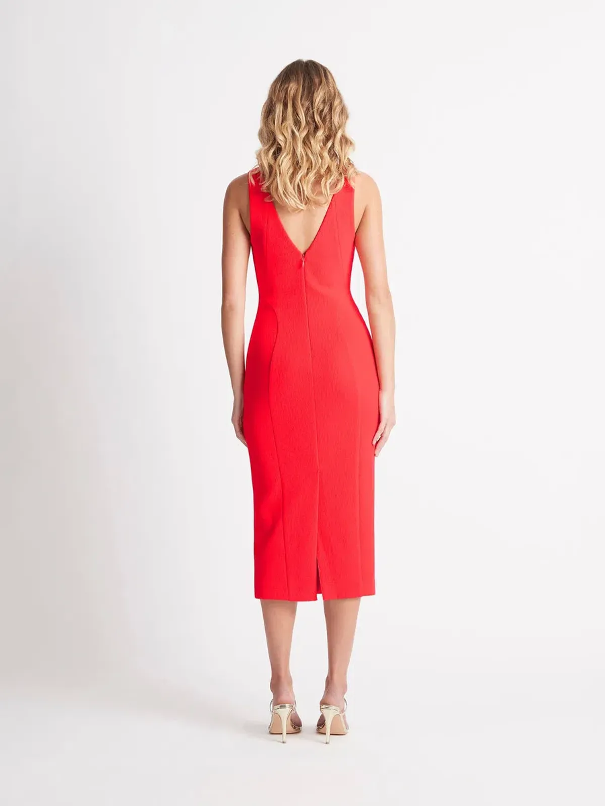 Sheike Becca Dress Red Size 8 - Image 2