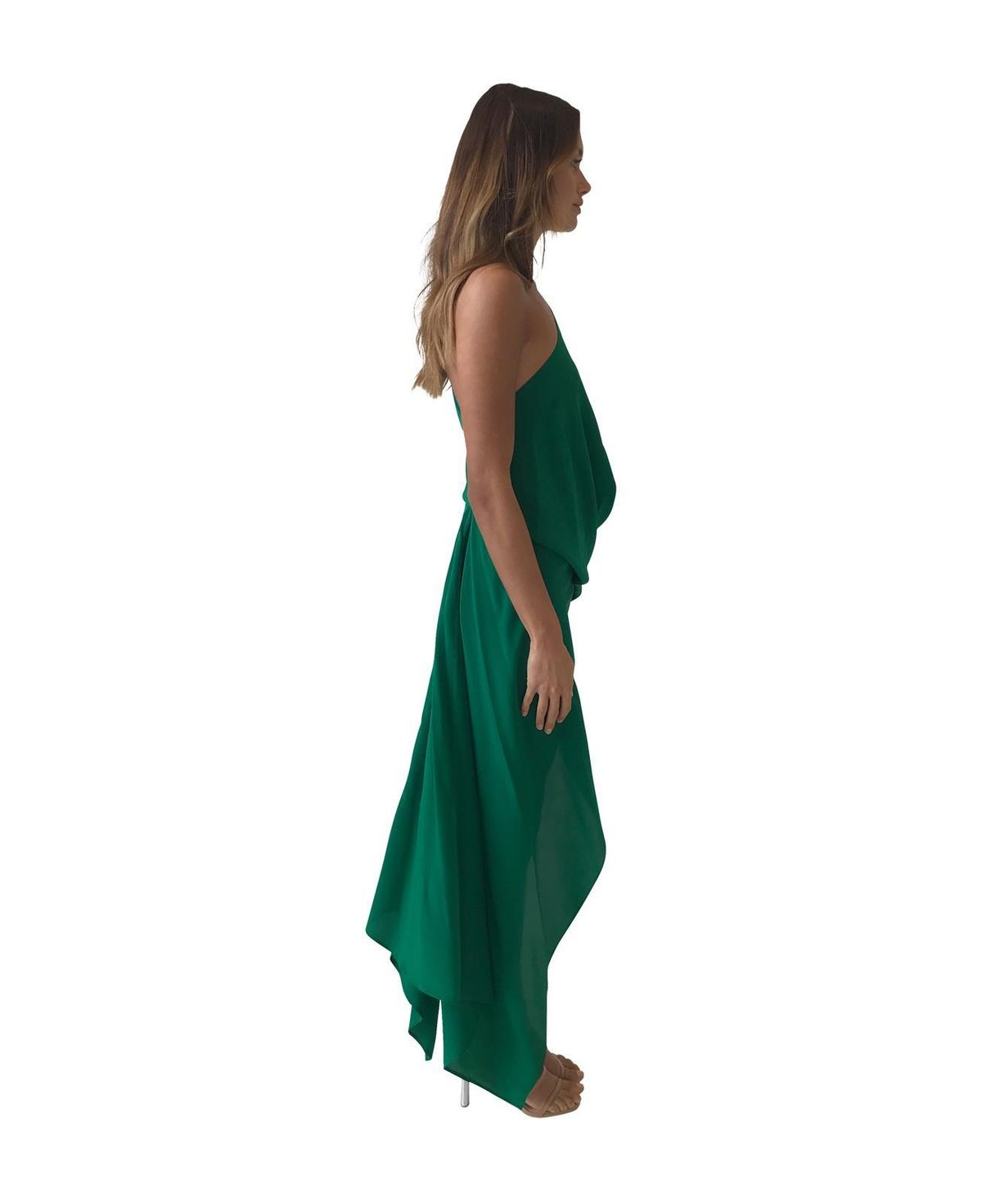 One Fell Swoop Philly Dress Fern Green Size 8 - Image 4