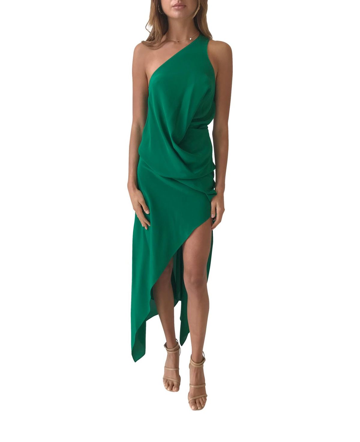 One Fell Swoop Philly Dress Fern Green Size 8 - Image 2