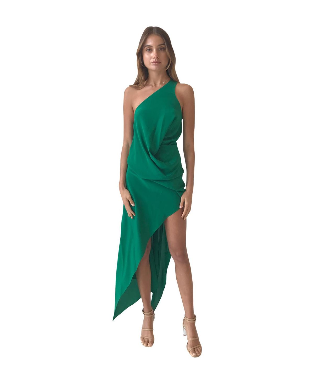 One Fell Swoop Philly Dress Fern Green Size 8 - Image 1