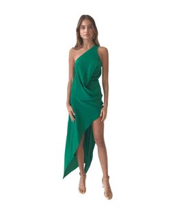 One Fell Swoop Philly Dress Fern Green Size 8 for rent on The Volte - image 1