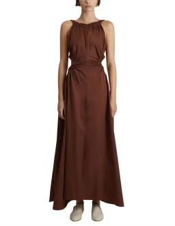 Camilla and Marc Coppola Maxi Dress in Cinnamon Chocolate Brown Size 8 for rent on The Volte - image 2