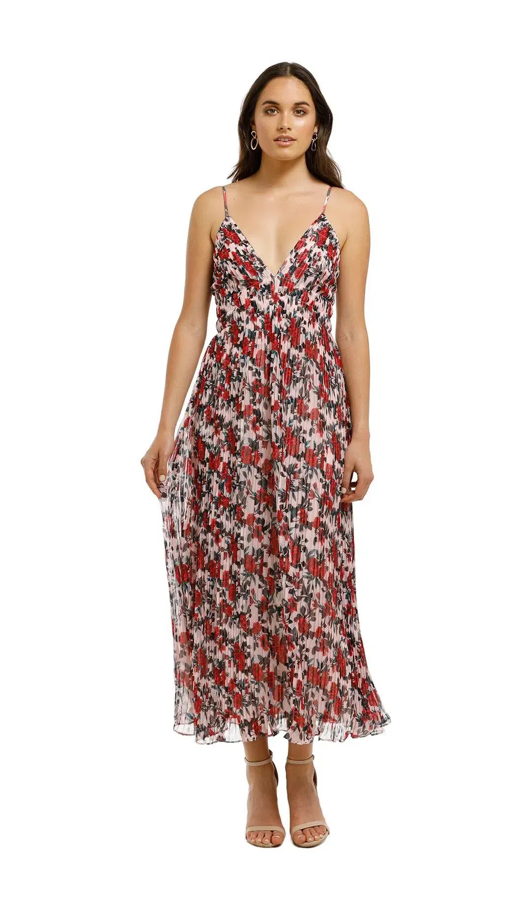 Talulah Roseto Midi Dress Floral Size XXS/Au 4 for rent on The Volte - main image