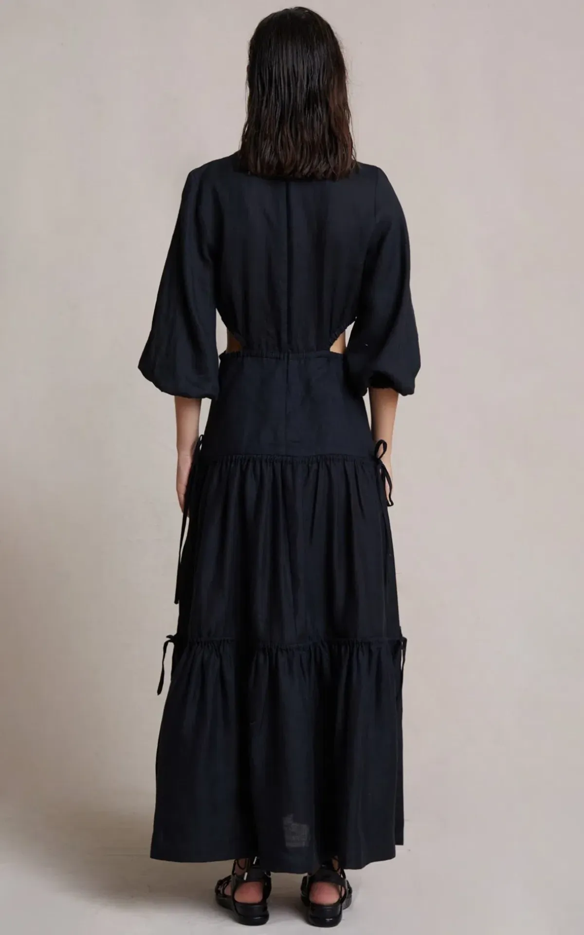 Bec & Bridge Arlington Maxi Dress Black Size 10 - Image 2