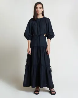 Bec & Bridge Arlington Maxi Dress Black Size 10 for rent on The Volte - image 1