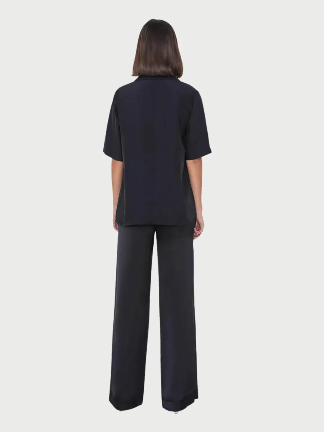 Viktoria & Woods Chorus Shirt & Pilot Pants Set Black Size 0 / Au 6 for rent on The Volte - main image